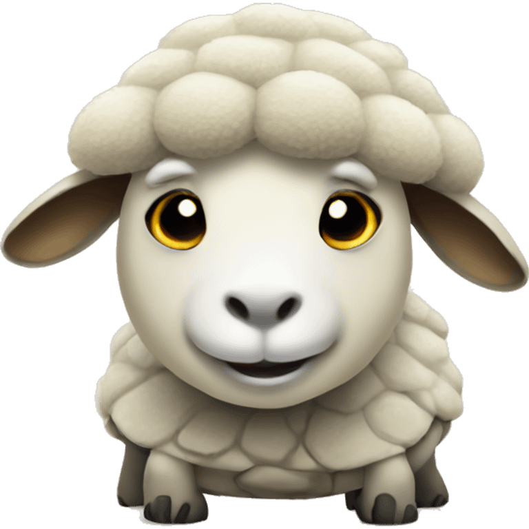 turtle dressed as a sheep emoji