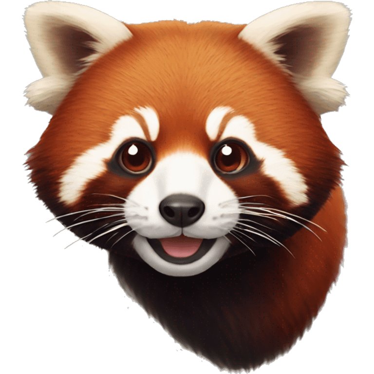 a red panda emoji