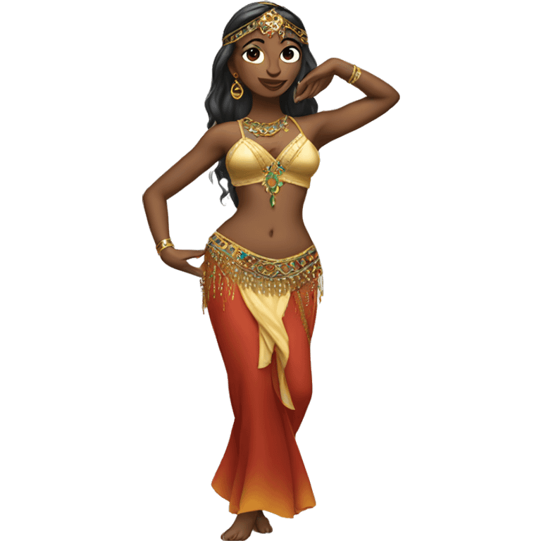 belly dancer emoji