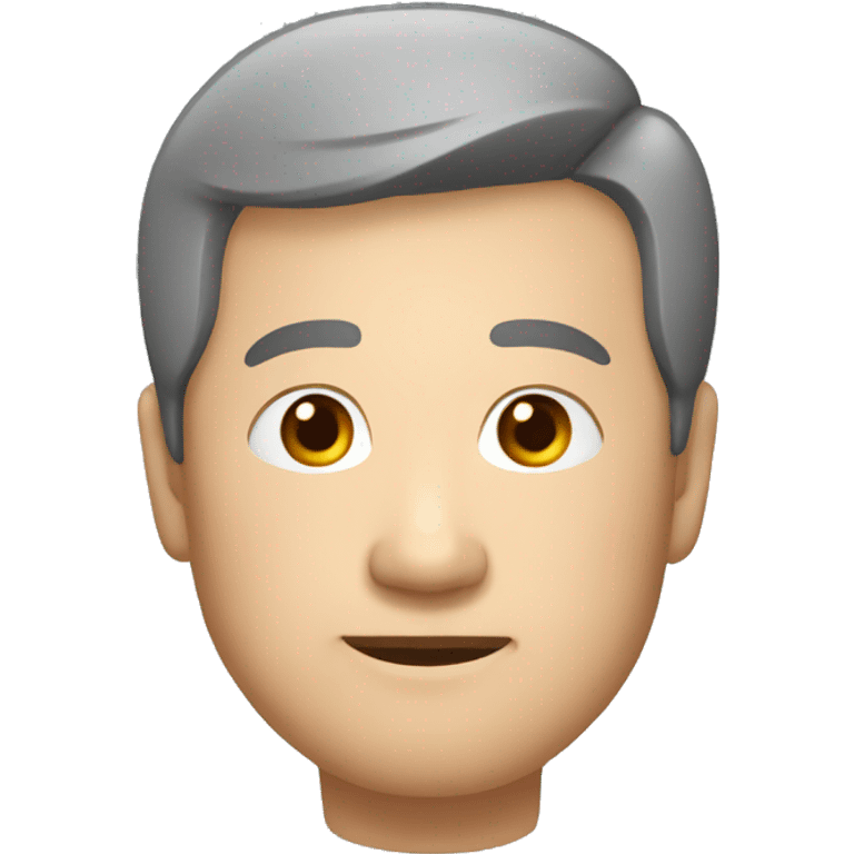 Chinese man in his 50s emoji