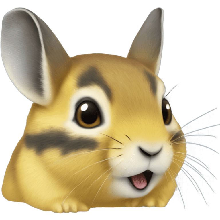 Realistic North American pika  emoji