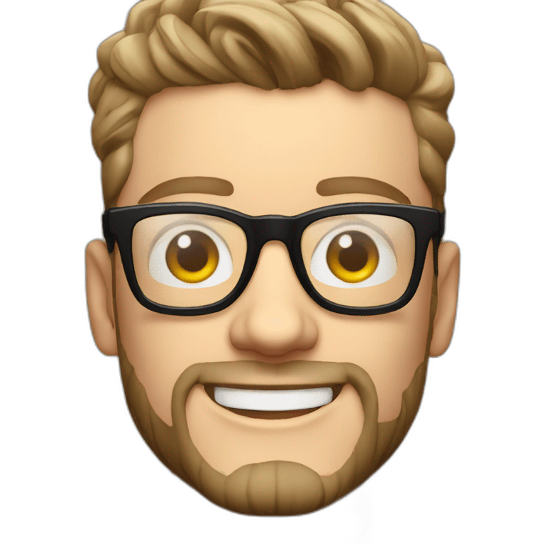 justin timberlake in glasses emoji