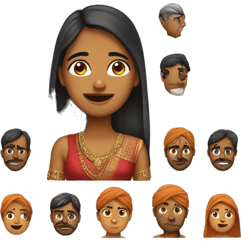 Desi indian emoji  emoji