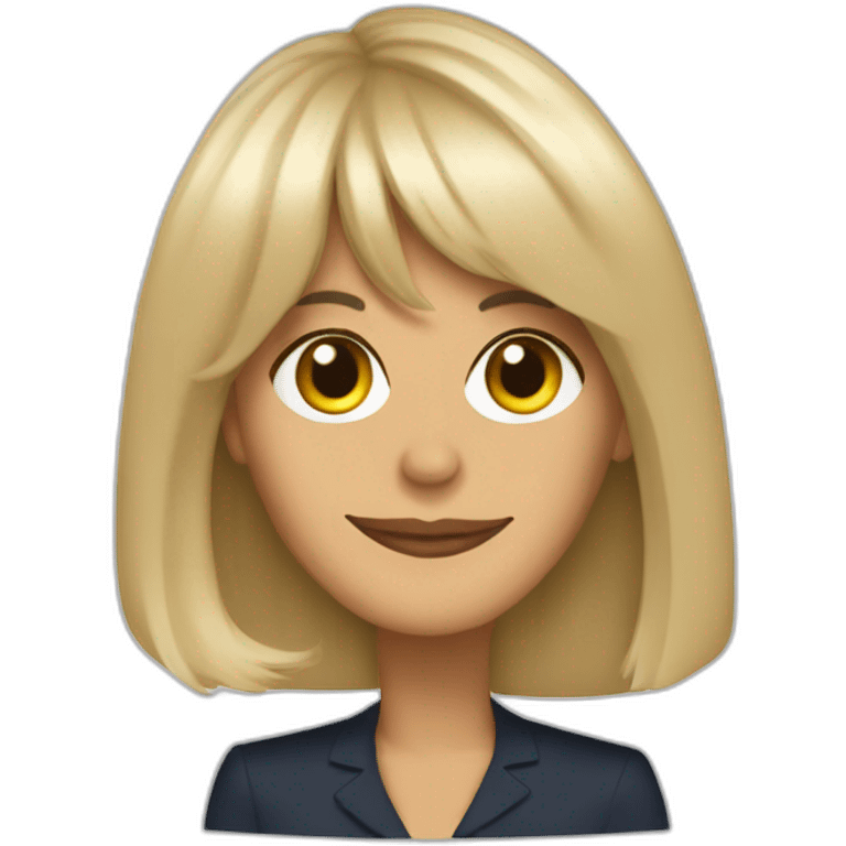 Brigitte Macron emoji