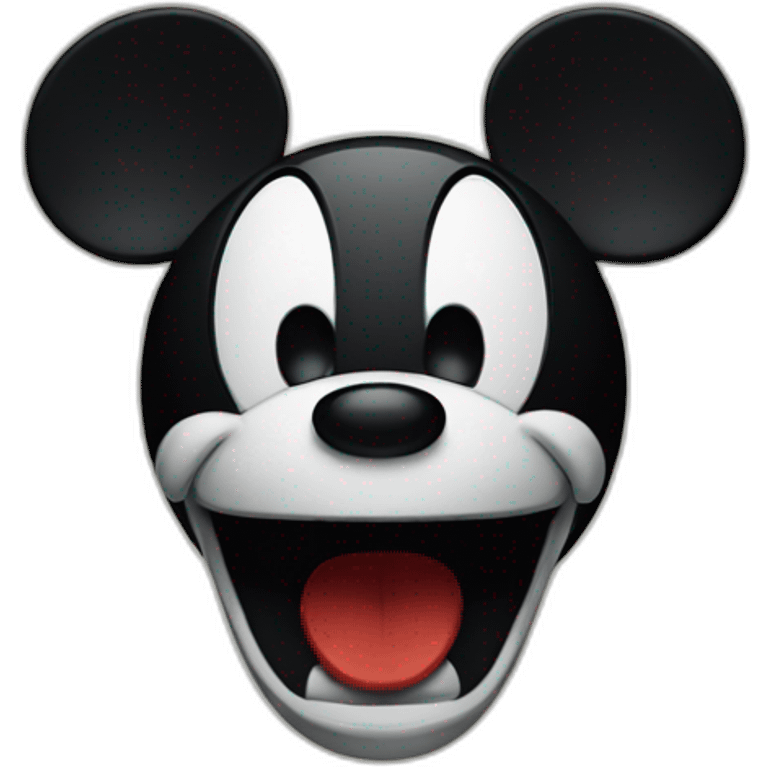 scary mickey emoji