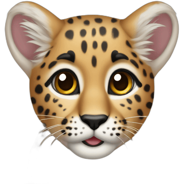 bebe guepard emoji