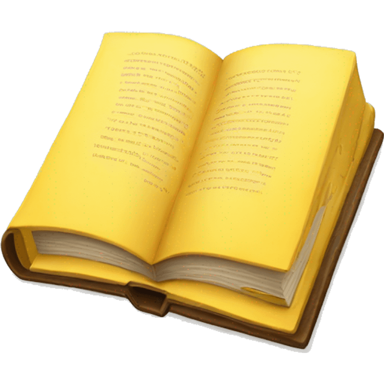 yellow book emoji