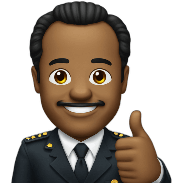 Paul biya thumbs up emoji