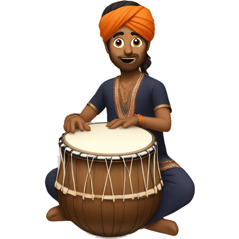 Indian tabla emoji