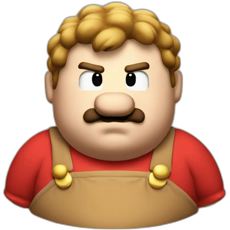 fat mario emoji