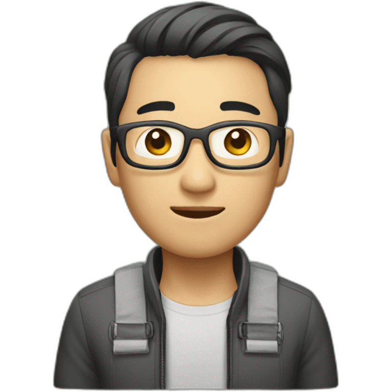 asian developer emoji