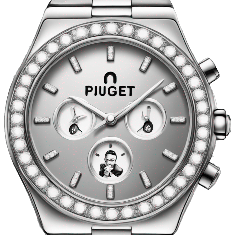 Piguet Royal  daimond watch emoji