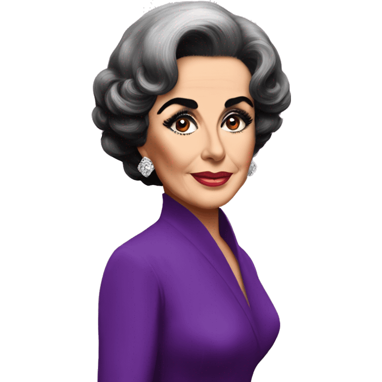 Elizabeth Taylor emoji