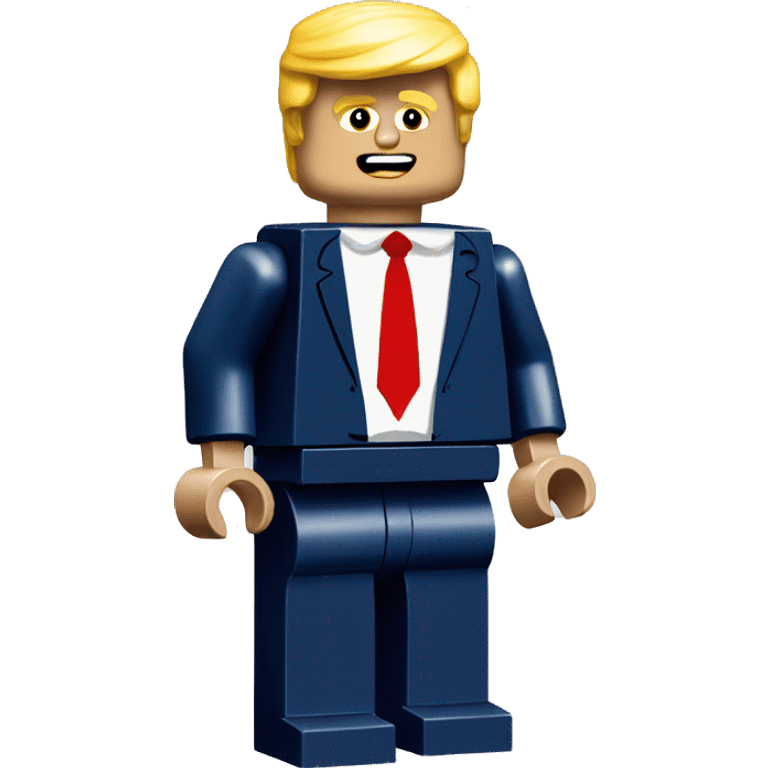 DONALD TRUMP lego full body emoji