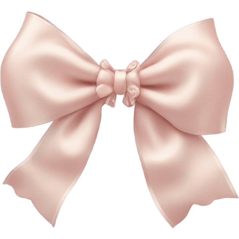 Coquette bow emoji