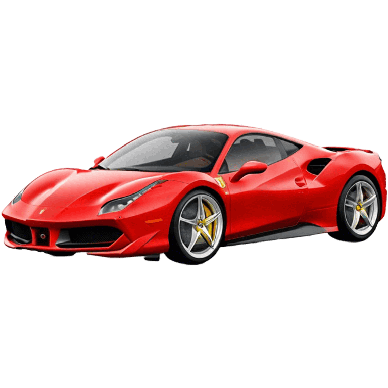 Ferrari 488 GTB - Ferrari (Model Year: 2020) (Iconic colour: Red) emoji