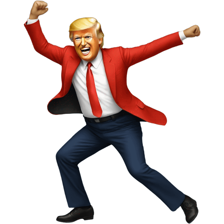 Trump dancing emoji