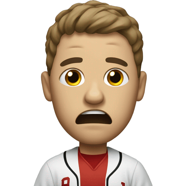 frustrated sports fan emoji