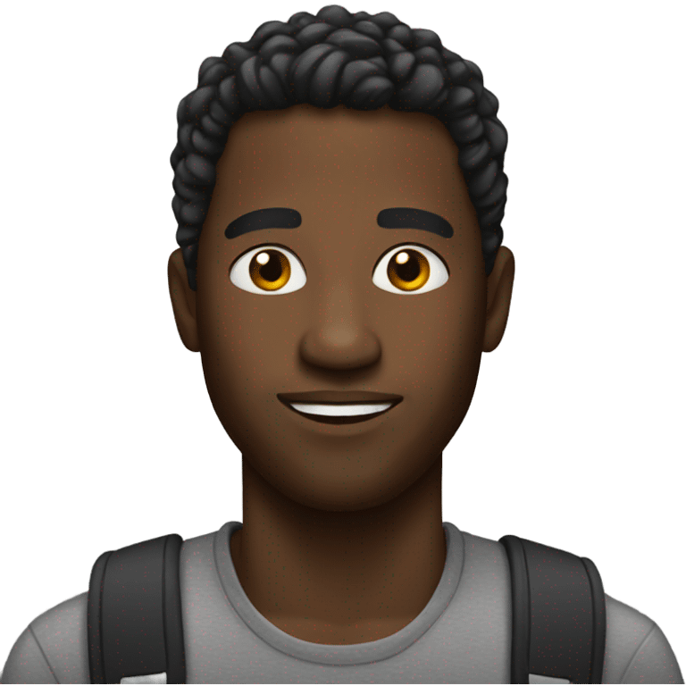 black guy emoji