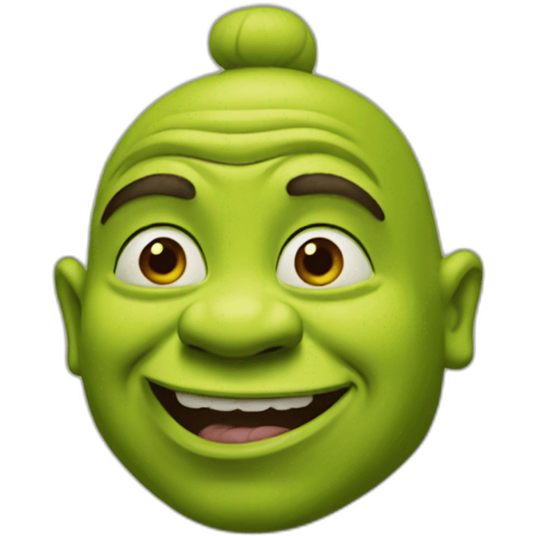 Budda shrek emoji