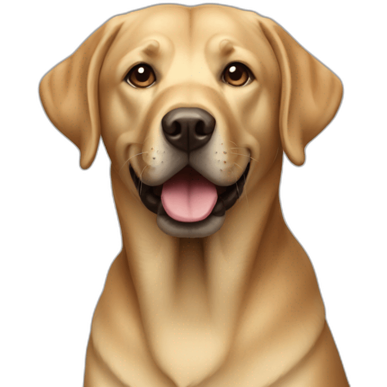 Labrador retriever emoji