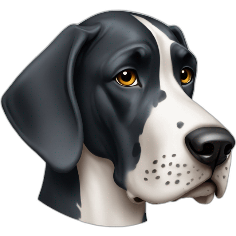 Great Dane dog emoji