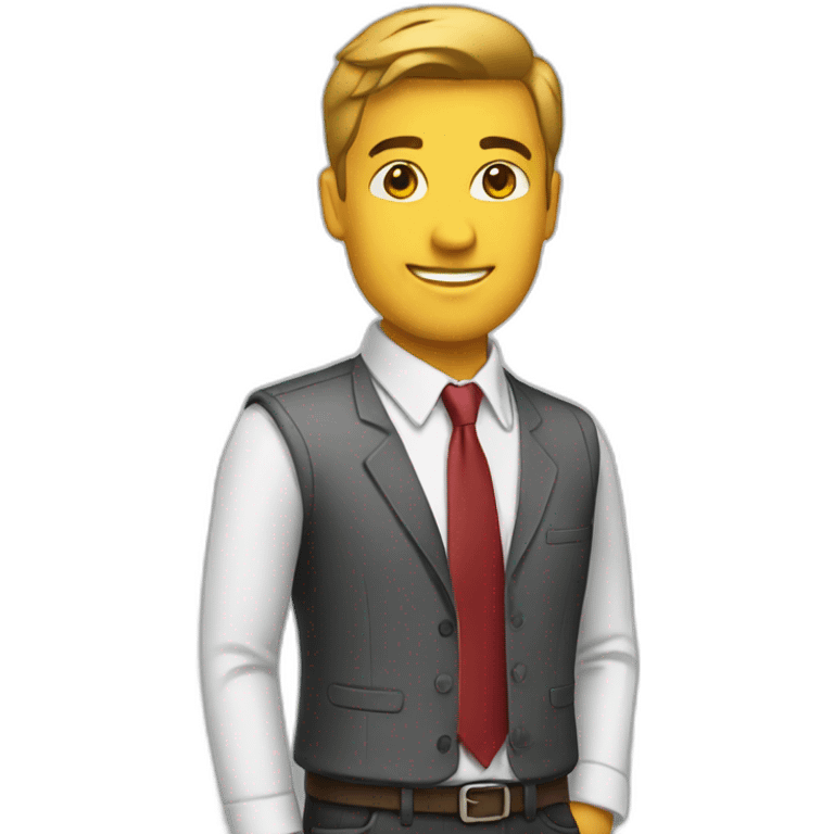 Business casual emoji