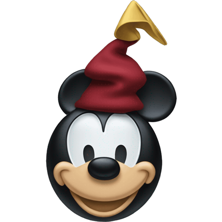 mickey ears from disney world with  smallWizard Hat  emoji