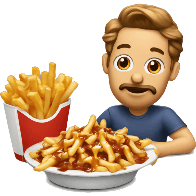 poutine eating Vladimire POUTINE emoji