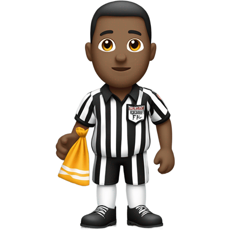 Referee with Kansas City Chiefs Jersey emoji