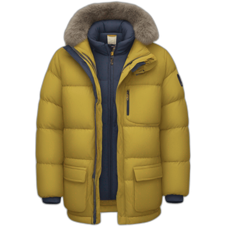 Napapijri coat emoji