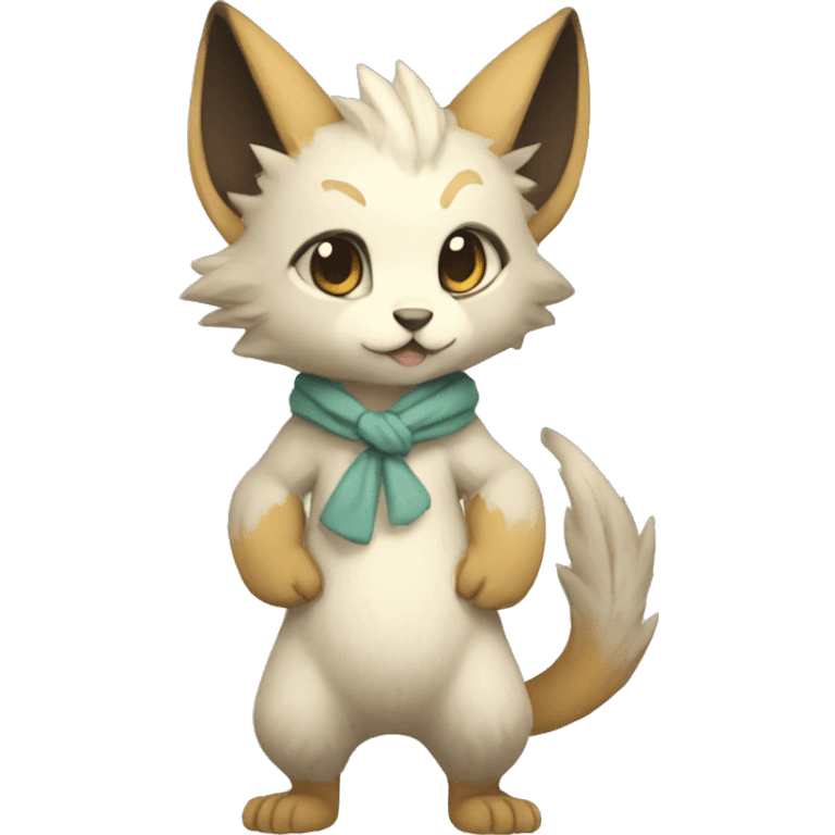 Anthro Chibi-style-Fur-Sona-Fakémon Full Body emoji