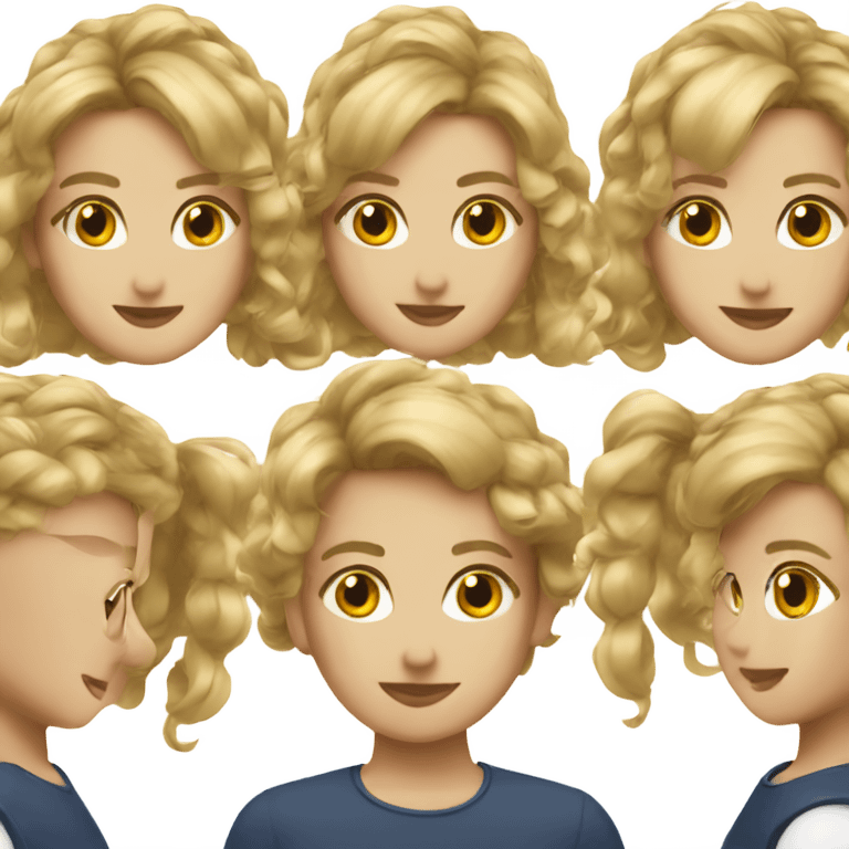 french crop hair style emoji