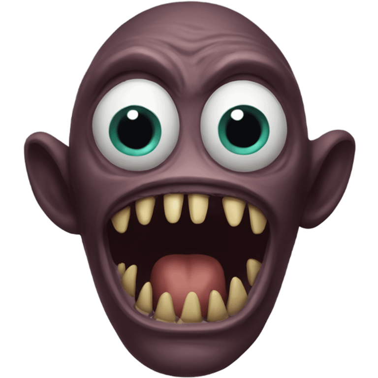 horrifying creature  emoji