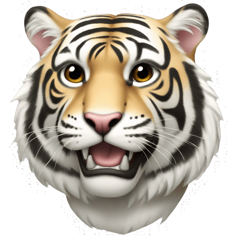 Tigre blanco emoji