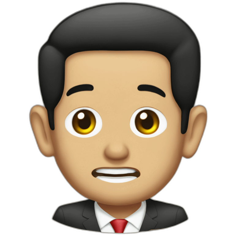 Jokowi pay debt emoji