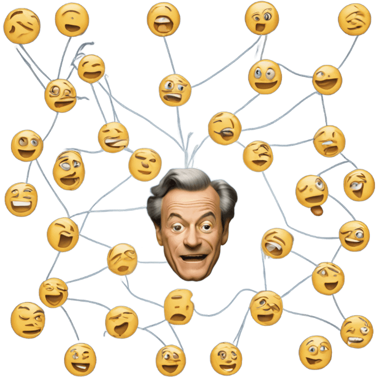 Drunk feynman diagram emoji