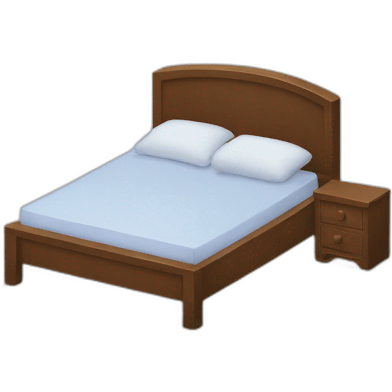 bed pixel emoji