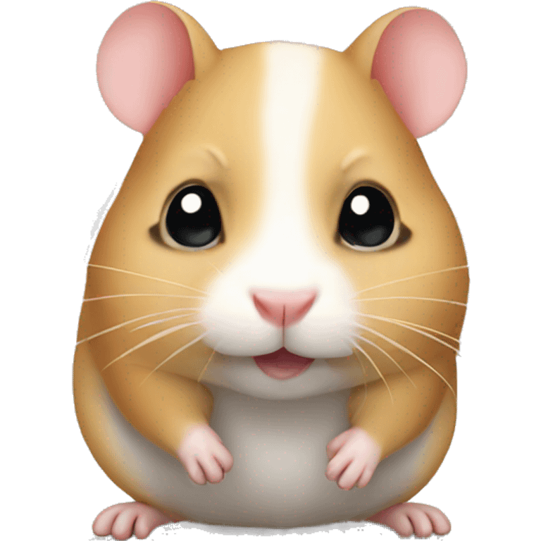 shaved hamster emoji