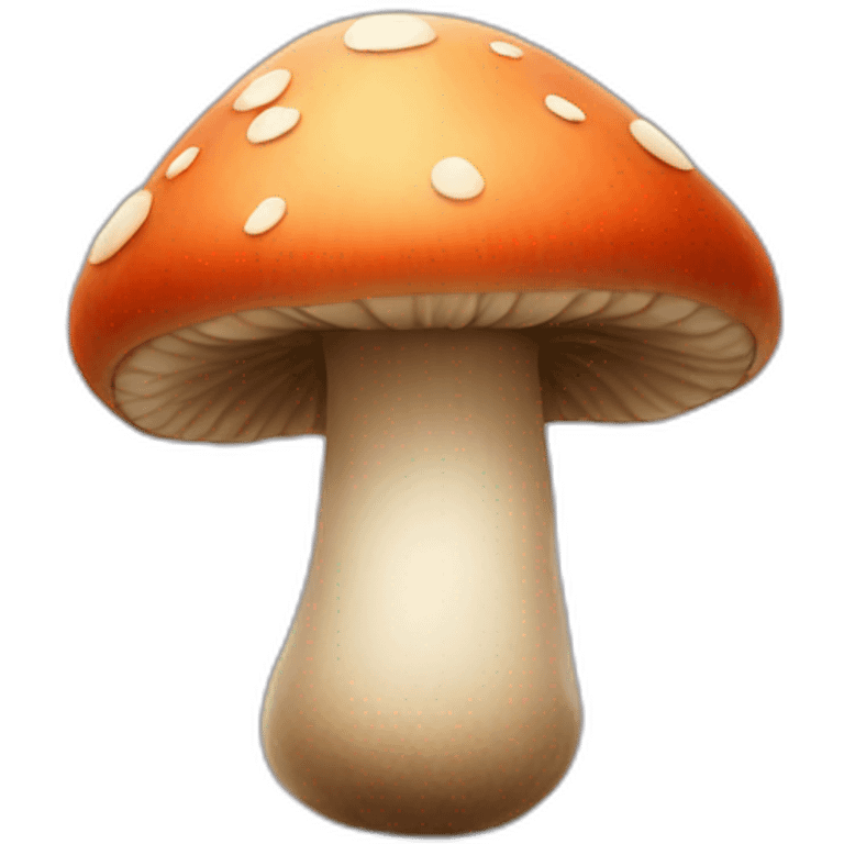 Mushroom-headed man emoji