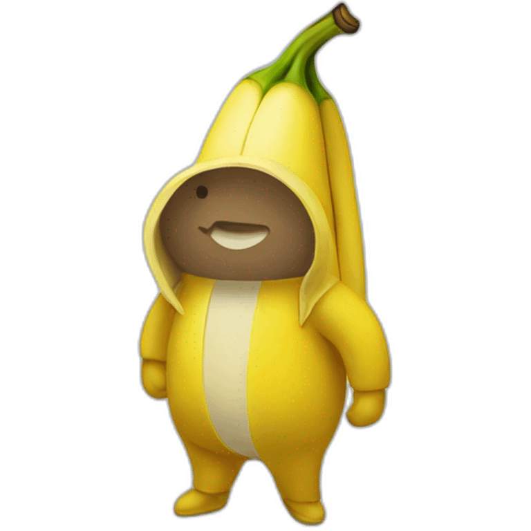 Banana suit emoji