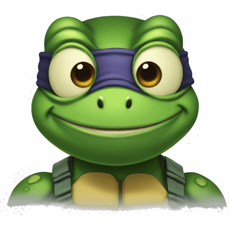 teenage mutant ninja froggy emoji