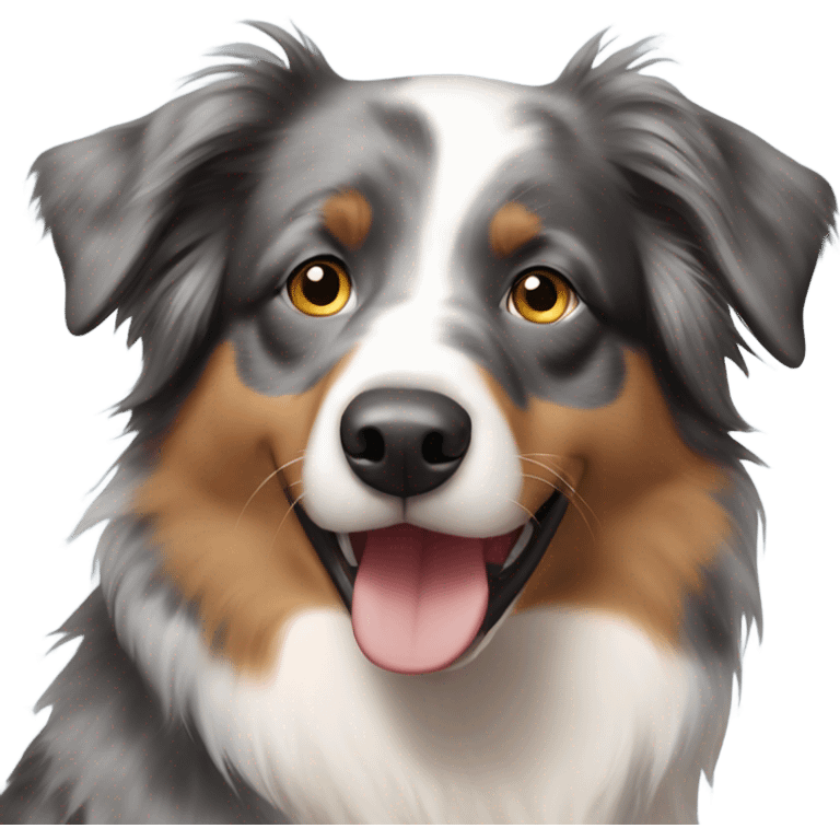 australian shepherd  emoji