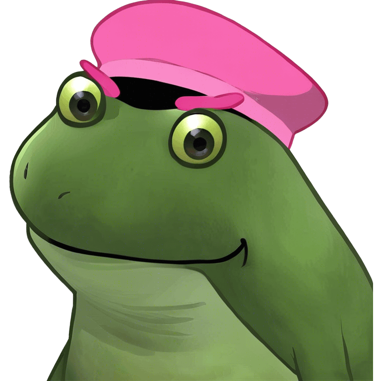 Cactus wearing a pink hat emoji