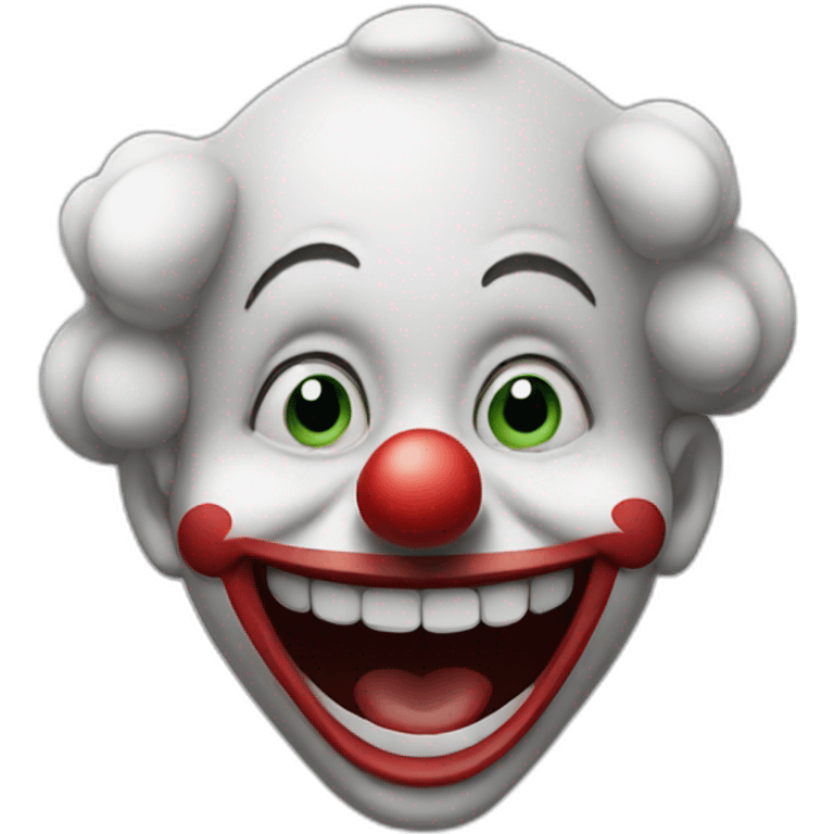 happy clown emoji