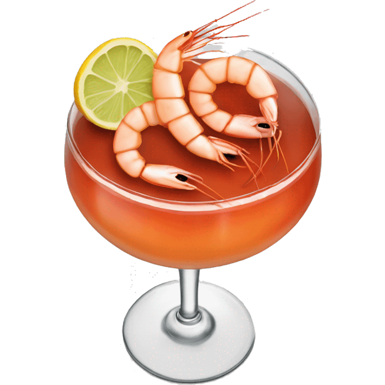 Shrimp cocktail emoji