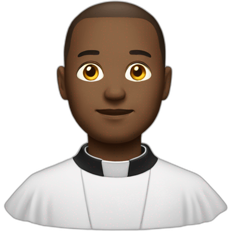 priest with cassock emoji