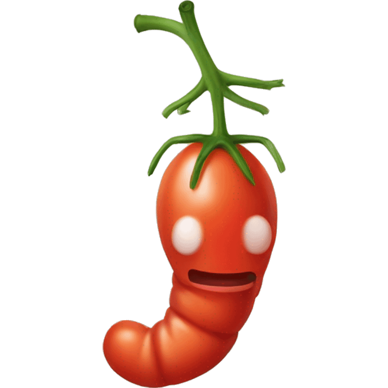 Tomate crevette  emoji