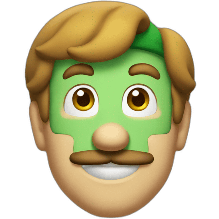 luigi face emoji