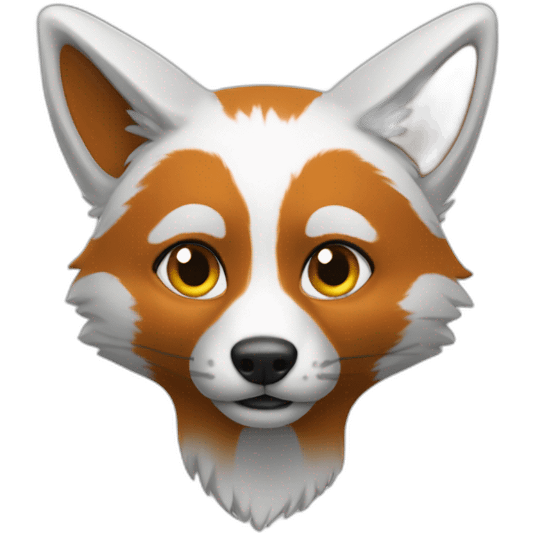 Renard argenté emoji